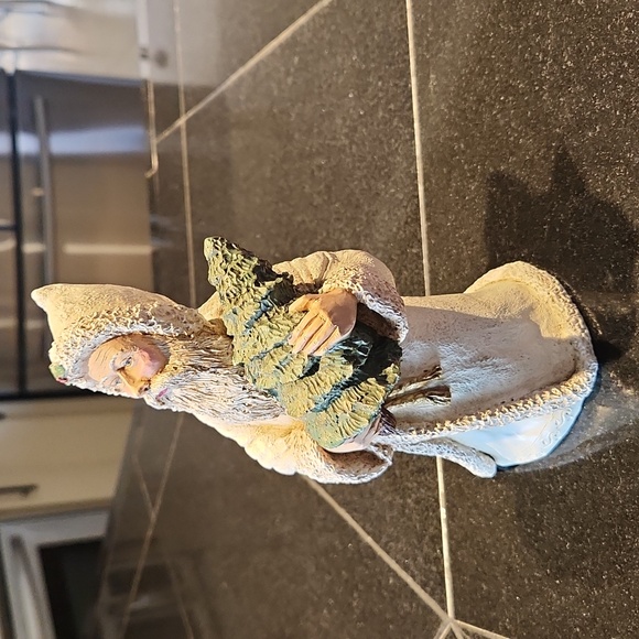 Vintage St Nick Christmas Tree Folk Art Figurine - Picture 3 of 11